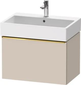 Duravit D-Neo Waschtischunterbau wandhängend Taupe Matt 684x442x440 mm - DE4272034910000 DE4272034910000