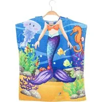 Egeria Badeponcho Mermaid, Baumwolle, one size