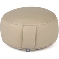 bodhi Meditationskissen Meditationskissen RONDO ECO, Füllung: Dinkel light taupe