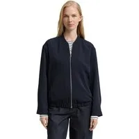 TOM TAILOR Cardigan mit Stehkragen und Reißverschluss