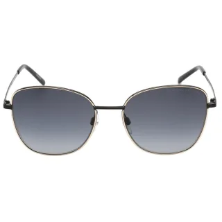 Marc Jacobs Grey Shaded Lens Schwarze Sonnenbrille