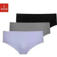 SNOCKS Hipster Panties Damen Unterhose (3-St) aus Bio-Baumwolle für ein bequemes Tragegefühl