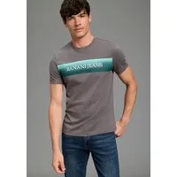 Bruno Banani T-Shirt Halbarmshirt, mit Rundhalsausschnitt, bedruckt, aus Single Jersey