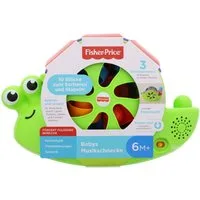 Fisher-Price® Lernspielzeug Fisher-Price Musikschnecke Spielzeug mit Musik Lichtern und Formen für