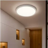 GLOBO LIGHTING LED Deckenleuchte, LED-Leuchtmittel fest verbaut, Warmweiß, Deckenlampe Badleuchte weiß LED Küchenleuchte IP44 Deckenleuchte