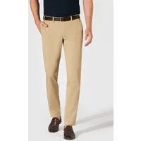 Hiltl Chinos Tamo Chino Hose Herren Slim Fit Stretch Baumwolle, sand, 25 Premium Baumwollhose, leichte Sommerhose, Chino für Büro und Freizeit