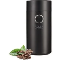 Adler Kaffeemühle AD 4446bs, 150Watt, 75g, elektrische Kaffeemühle, Gewürzmühle
