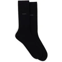 BOSS Businesssocken 2P RS Uni CC (Packung, 2-Paar, 2er) mit Markenlogo