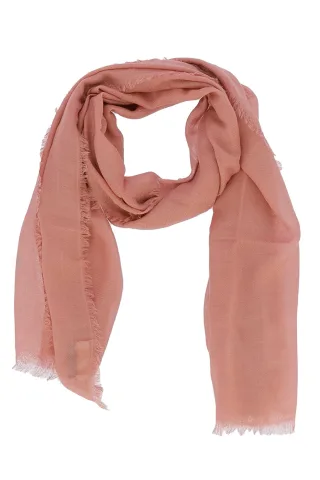 signe nature - Schal semitransparent pink/rot - Gr. - OS