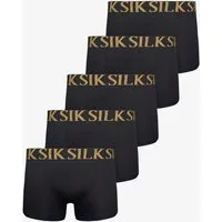 Siksilk Boxershorts SikSilk Herren 5er-Pack Boxershorts