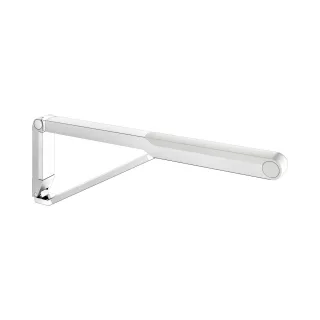 KEUCO AXESS Stützklappgriff, Aluminium, für Waschtisch und WC, 70 cm, 35003170751 35003170751