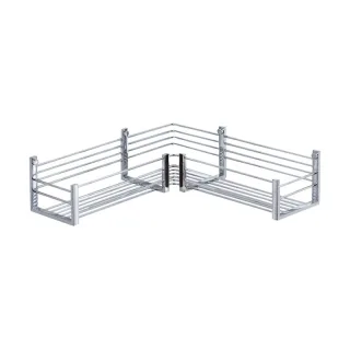 Cosmic Lira Spa Komfort Eckseifenkorb 38x38 Chrom 38x38x11cm, Chrom, 146035002 PD146035002