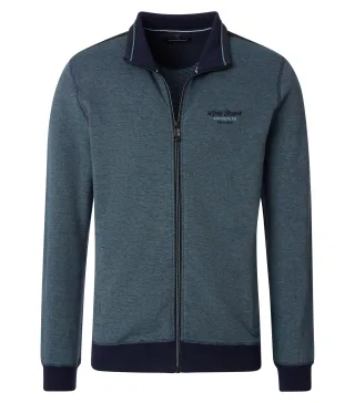 CASAMODA - Sweatjacke türkis - Gr. - XXL