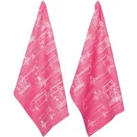 PAD Geschirrtuch CULTURE, (Set, 2-tlg), 100% Baumwolle, 50x70 cm