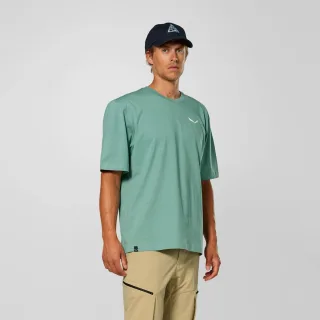 SALEWA - Eagle Loose T-Shirt Herren - Blau (Gr.54)