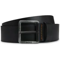 BOSS Ledergürtel Jeeko_Sz40 mit matter Schließe
