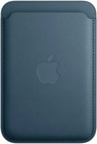 Apple iPhone Feingewebe Wallet mit MagSafe pazifikblau