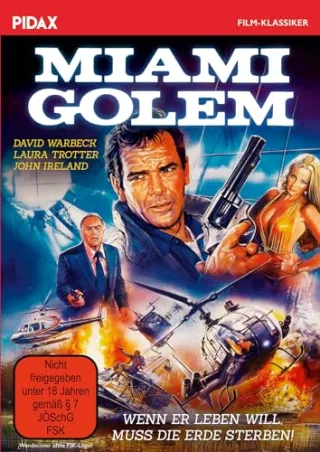 Miami Golem / Actionreicher Sci-Fi-Horror mit David Warbeck ("Jäger der Apokalypse") (Pidax Film-Klassiker)