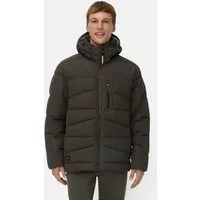 camel active Winterjacke mit abnehmbarer Kapuze Langarm