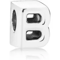 Pandora Bead 797456 Charm Buchstabe Letter B Silber