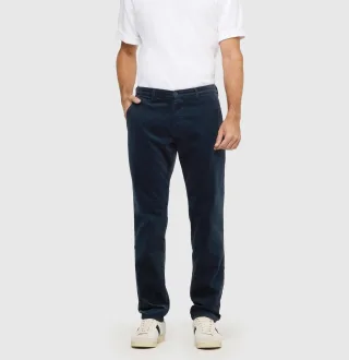 MAC - MAC JEANS - Driver Pants, Drivers Corduroy blau - Gr. - 32