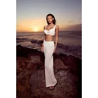 Triumph Strandhose Beach MyWear Crochet Trousers weiches Häkeldesign