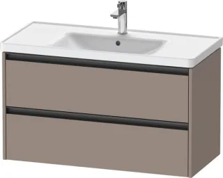 Duravit Ketho.2 Waschtischunterbau wandhängend Basalt Matt 984x455x549 mm - K25284043430000 K25284043430000