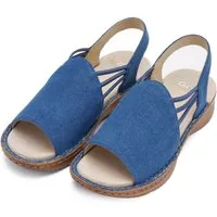 Ara HAWAII Riemchensandale Keilabsatz, Sandalette mit Gummizügen, in Schuhweite G (weit)
