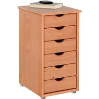 OTTO home Kommode Gava, aus massivem Kiefernholz, mit Stauraummöglichkeiten, Breite 39 cm