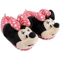Cerda Disney Minnie Kinder Hausschuhe 3D Applikation, warme Hausschuhe Pantoffel