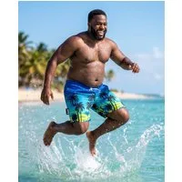 Luvanni Badeshorts Badehose Herren in großen Größen Übergrößen Plus Size Größe Schnelltrocknend Boardshorts Schwimmhose Männer Shorts Hose