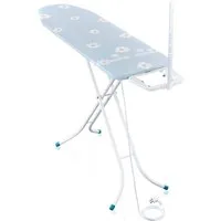 Leifheit Bügelbrett Bügeltisch Classic M Basic Plus, Bügelfläche 38.0x120.0 cm, Höhenverstellbar, 120 x 38 cm Bügelfläche, feste Bügeleisenablage