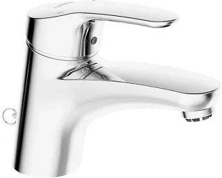 Hansa Waschtisch-Einhand-Einlochbatterie Niederdruck Hansamix 0111 chrom 1111183
