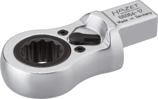 HAZET Einsteck Ratschen-Ringschlüssel - 6606D-17