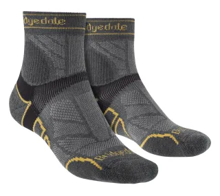 Bridgedale - Leichte Herren Laufsocken aus Merinowolle - Gunmetal