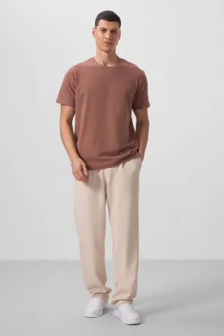 Herren Palazzo-Hosen mit weitem Bein