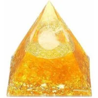 LuxusKollektion Edelstein Pyramide Kristall Edelstein Reiki Esoterik Geschenk Citrin