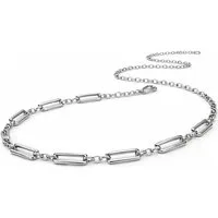 COLLEZIONE ALESSANDRO Kettengürtel London eleganter Kettengürtel, silber glänzend