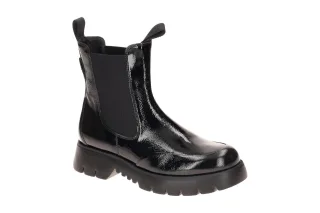 H?gl Damen Stiefeletten 2-10 2515 0100 KELVIN - schwarz Lack Chelsea Boots