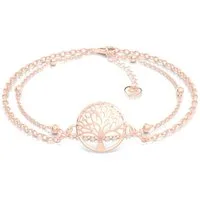 SERASAR Armband Armband aus Sterlingsilber [Life] (Classic, elegant, casual, 1-tlg), Women's Life bracelet in 925 sterling silver with 18k gold plating