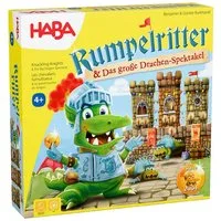 Haba Spiel Rumpelritter, Kinder Spiel und Spaß Kreativität Taktik Lernen