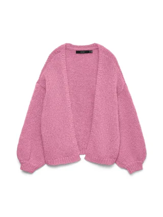 VERO MODA - VMMAYBE LS OPEN CARDIGAN NOOS Pink Cosmos - Gr. - L