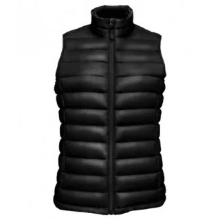 SOLS Wilson Lightweight Padded Bodywarmer für Damen/Damen (Schwarz)