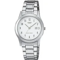 CASIO TIMELESS COLLECTION Quarzuhr LTP-1141PA-7BEG, Armbanduhr, Damenuhr, analog, Datum, Edelstahlarmband