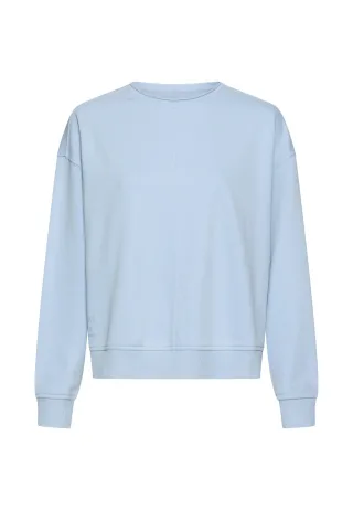 camel active - Sweatshirt aus Baumwollgemisch soft blue - Gr. - M