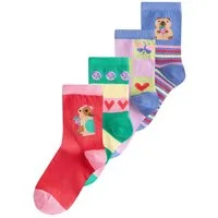 Next Kurzsocken Knöchelhohe Socken mit Baumwolle, 4er-Pack (4-Paar)