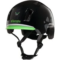 Affenzahn Fahrradhelm AFFENZAHN Helm Panther Schwarz Größe M 50-56cm Kopfumfang mit Sicherhe