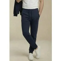 FYNCH-HATTON Stoffhose aus Polyester, Baumwolle und Elasthan, schmale Passform