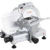 GastroHero Elektromesser Aufschnittmaschine ASM195, Wurstschneidemaschine, 120 W