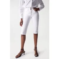 Salsa Stretch-Jeans SALSA JEANS CAPRI SECRET PUSH IN white 21005944.0001